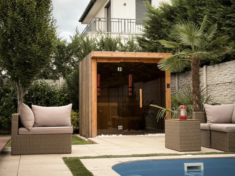 Kültéri kombinált szauna